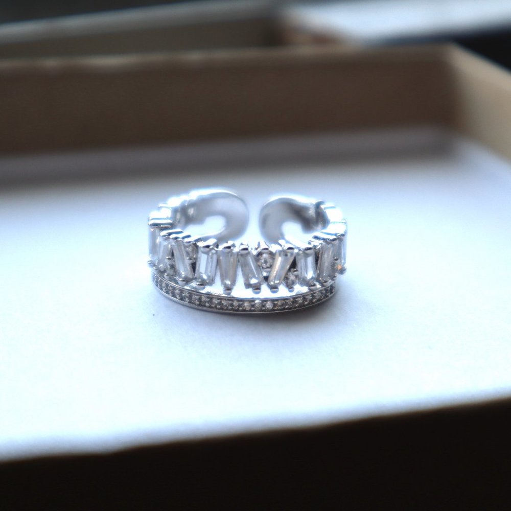 ✨adjustable gem ring